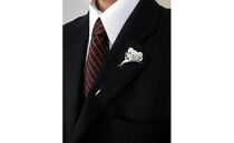 銀細工 ラペルピン【アオバナ】