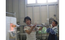 吹きガラス体験「ペアグラスづくり」チケット 