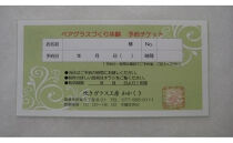 吹きガラス体験「ペアグラスづくり」チケット 