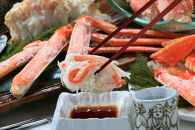 1033.鳥取県産　タグ付きボイル松葉ガニと活松葉ガニの欲張りフルコース中2枚セット　(700g前後)　※2025年11月上旬～2026年3月下旬頃に順次発送予定