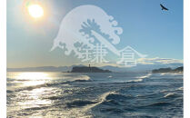 【鎌倉天幕】ふるさと納税限定品・鎌倉市オリジナルロゴ Car Decal(ステッカー)2枚セット CD-F