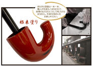 ［ふるさと納税］anon 日傘 根来塗り ライトグレー 紀州漆器アンブレラ 晴雨兼用傘 UVカット率100％ 折りたたみ傘