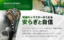 【ルーツゴルフ】ルーツストーリー&nbsp;ヘッドカバーVer.4（ユーティリティ用）｜京都&nbsp;ゴルフアイテム&nbsp;人気ブランド［&nbsp;京都&nbsp;ゴルフブランド&nbsp;世の中で一番飛ぶクラブを作りたい&nbsp;ヘッドカバー&nbsp;フェアウェイウッド&nbsp;人気&nbsp;おすすめ&nbsp;ゴルフ&nbsp;飛距離&nbsp;スコア&nbsp;スポーツ&nbsp;アウトドア&nbsp;通販&nbsp;送料無料&nbsp;ふるさと納税&nbsp;］
