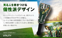 【ルーツゴルフ】ルーツストーリー&nbsp;ヘッドカバーVer.4（ユーティリティ用）｜京都&nbsp;ゴルフアイテム&nbsp;人気ブランド［&nbsp;京都&nbsp;ゴルフブランド&nbsp;世の中で一番飛ぶクラブを作りたい&nbsp;ヘッドカバー&nbsp;フェアウェイウッド&nbsp;人気&nbsp;おすすめ&nbsp;ゴルフ&nbsp;飛距離&nbsp;スコア&nbsp;スポーツ&nbsp;アウトドア&nbsp;通販&nbsp;送料無料&nbsp;ふるさと納税&nbsp;］