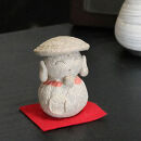 信楽焼 陶器製 福地蔵 置物