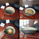 信楽焼 陶器製 たわみ小鉢 (古信楽)