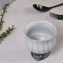 信楽焼 山逢いシリーズ ゴブレット / 立ち湯呑み（青ライン）