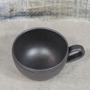 信楽焼 陶器製 てまり スープカップ (黒彩いぶし)