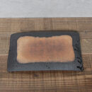 信楽焼 陶器製 咲季ワイド長角皿（コバルト）