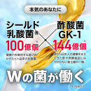 BIOVITAL（ビオバイタル）&nbsp;免疫ケア&nbsp;サプリメント&nbsp;シールド乳酸菌&nbsp;酢酸菌GK1&nbsp;機能性表示食品&nbsp;6袋（6ヶ月分）