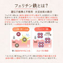 鉄分&nbsp;サプリ&nbsp;ルミエル&nbsp;鉄&nbsp;10mg&nbsp;フェリチン鉄&nbsp;ヘム鉄&nbsp;葉酸&nbsp;栄養機能食品&nbsp;3袋（3ヶ月分）