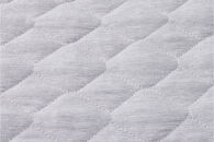 はがして洗える　Ｈａｇａｓｈ　カバー杢キルト　HAGCM-1824　グレー