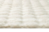 はがして洗える&nbsp;&nbsp;Ｈａｇａｓｈ&nbsp;&nbsp;カバーラビットファー調　HAGCR-1824　ホワイト