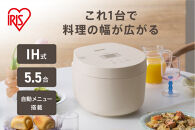 IHジャー炊飯器&nbsp;5.5合　RC-ILA50-W　ホワイト