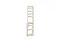 キッチン隙間収納ラック　KSRｰH100　ホワイト