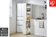 キッチン隙間収納ラック　KSRーH200　ホワイト