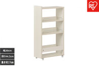 キッチン隙間収納ラック　KSRーL200　ホワイト