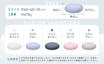 雲にさわる夢クッション&nbsp;シャインホワイト