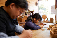 伝統工芸にふれる、組子体験　Eコース（組子コースター）