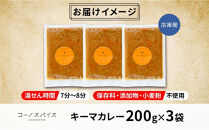 コーノスパイス&nbsp;キーマカレー&nbsp;200g×3パック&nbsp;スパイスカレー&nbsp;合挽肉&nbsp;&nbsp;エビソース&nbsp;小麦粉不使用&nbsp;グルテンフリー&nbsp;スパイシー&nbsp;カレーライス&nbsp;CONO&nbsp;SPICE&nbsp;コーノコーラ&nbsp;愛知県&nbsp;名古屋市