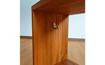 【チーク】大川家具&nbsp;無垢材&nbsp;サイドテーブル&nbsp;&nbsp;-zephyr-ゼファー