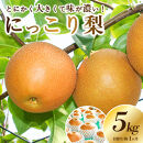 ＜2025年10月上旬～発送開始＞JAなすの産　梨　にっこり　5kg 【栃木県共通返礼品】
