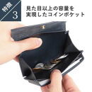 レンマ&nbsp;Cajon&nbsp;カホン&nbsp;ミニ財布&nbsp;lemma&nbsp;ネイビー