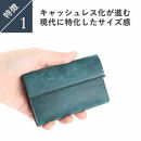 レンマ&nbsp;Hambre&nbsp;アンブレ&nbsp;三つ折り財布&nbsp;財布&nbsp;lemma&nbsp;ネイビー
