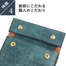 レンマ&nbsp;Hambre&nbsp;アンブレ&nbsp;三つ折り財布&nbsp;財布&nbsp;lemma&nbsp;ネイビー