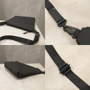 【-LESS&nbsp;PREVAIL】Matte　ダブルフェイスサコッシュ　PSTB-2000&nbsp;（ブラック）