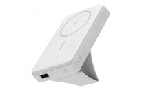 【多摩電子工業株式会社】急速充電対応モバイルバッテリー 10000mAh MagSafe対応 ワイヤレス充電器【ホワイト】