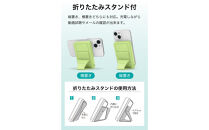 【多摩電子工業株式会社】急速充電対応モバイルバッテリー 10000mAh MagSafe対応 ワイヤレス充電器【カフェラテ】