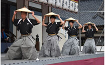 【南砺市】第73回城端むぎや祭　じょうはな座会場　踊り競演会観覧チケット1枚　≪1部 14：30～16：30≫