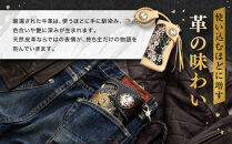 【デグナー】花山レザーウォレット&nbsp;[W-9AK]&nbsp;龍&nbsp;ブラック｜京都&nbsp;バイクギア&nbsp;人気ブランド&nbsp;バイク［&nbsp;レザー&nbsp;財布&nbsp;ウォレット&nbsp;金襴織物&nbsp;おしゃれ&nbsp;人気&nbsp;おすすめ&nbsp;革&nbsp;牛革&nbsp;ツーリング&nbsp;ライダー&nbsp;バイカー&nbsp;バイク&nbsp;お取り寄せ&nbsp;通販&nbsp;送料無料&nbsp;ふるさと納税&nbsp;］