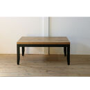 極厚ホワイトオーク無垢材のローテーブル