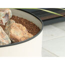 ドラム缶プランター&nbsp;【本体ベージュ×脚ナチュラル色】