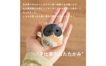 【信楽焼・明山】福こいたぬき　hc-16