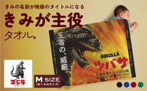 あとから選べる！名入れバースタオル 【 Ｍサイズ 】 はらぺこあおむし｜くまのがっこう｜ウルトラマン｜ゴジラ｜ロディ｜レオ・レオニ｜かいじゅうステップ｜ちびゴジラ｜