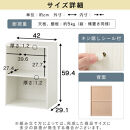 【完成品＋設置付き】カラーボックス〔2段〕（ウォールナット）カラーボックス&nbsp;2段&nbsp;横置き&nbsp;a4&nbsp;奥行30cm&nbsp;幅40cm&nbsp;高さ60cm&nbsp;ミニ&nbsp;本棚&nbsp;大容量&nbsp;おしゃれ&nbsp;収納棚&nbsp;収納ボックス&nbsp;ロータイプ&nbsp;AKONBR920135-0-WAL