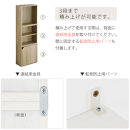 【完成品でお届け】木製収納ボックス〔薄型タイプ〕（ウォールナット）キューブボックス&nbsp;扉付き&nbsp;棚付き&nbsp;カラーボックス&nbsp;木製&nbsp;本棚&nbsp;薄型&nbsp;約&nbsp;幅35&nbsp;小物&nbsp;漫画&nbsp;コミック&nbsp;収納ボックス&nbsp;キューブ&nbsp;型&nbsp;隠す収納&nbsp;棚&nbsp;収納箱&nbsp;LKANET300243-0-WAL