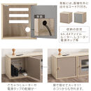 【完成品でお届け】木製キューブボックス〔幅35cm・木製扉タイプ〕（グレー）キューブボックス&nbsp;扉付き&nbsp;引き出し&nbsp;収納棚&nbsp;ガラス&nbsp;キューブラック&nbsp;扉&nbsp;スリム&nbsp;本棚&nbsp;フラップ扉&nbsp;コード穴&nbsp;チェスト&nbsp;cd&nbsp;dvd&nbsp;PUTUPUTU&nbsp;プトゥプトゥ&nbsp;LKANET300295-B-GY