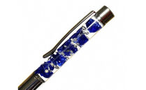 草津あおばなのハーバリウムボールペン(シルバー)