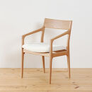 ダイニングチェア&nbsp;オーク無垢材&nbsp;肘付&nbsp;TS-10HO&nbsp;WAプラス&nbsp;大川市