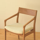 ダイニングチェア&nbsp;オーク無垢材&nbsp;肘付&nbsp;TS-10HO&nbsp;WAプラス&nbsp;大川市