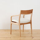 ダイニングチェア&nbsp;オーク無垢材&nbsp;肘付&nbsp;TS-10HO&nbsp;WAプラス&nbsp;大川市