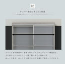 ハルク&nbsp;幅160cm&nbsp;高さ210～260cm&nbsp;キッチンボード&nbsp;引き戸&nbsp;高さオーダー&nbsp;見せない収納&nbsp;カップボード&nbsp;引き戸&nbsp;食器棚&nbsp;完成品&nbsp;大引き戸&nbsp;ダイニングボード&nbsp;カップボード&nbsp;大川家具
