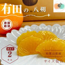 【ふるさと納税】【先行予約】 八朔 2kg 訳あり サイズ混合 柑橘 フルーツ はっさく 産地直送 お取り寄せ 送料無料