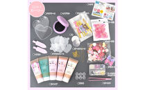 ホイップ&nbsp;デコ&nbsp;パーティ&nbsp;キット（ガーリー）スターターセット&nbsp;ラッピング&nbsp;レシピ付き