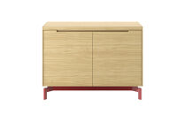 キャビネット&nbsp;ASC&nbsp;両開き扉&nbsp;＜脚＞グロッシーレッド&nbsp;スーパークリア_05177