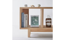 【木の香かおる国産杉の収納棚】木の香ローボード&nbsp;120&nbsp;無塗装&nbsp;九州産杉&nbsp;大川家具